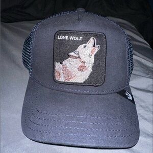 Gray Trucker Hat